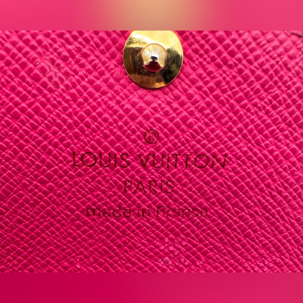 Authentic Louis Vuitton Monogram Multicolor Porte Feuille Sala Wallet M60668 - Picture 10 of 13